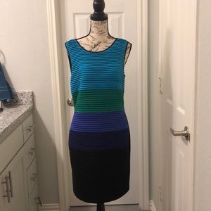 Rainbow Calvin Klein Dress